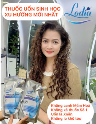 thuốc uốn tóc không khô tóc lodia