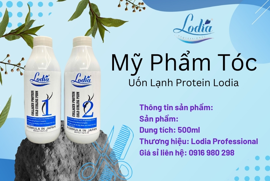 Tóc uốn lạnh xoăn xù mì