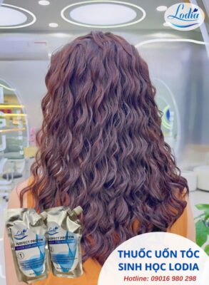 thuốc uốn tóc không cần canh mềm hóa