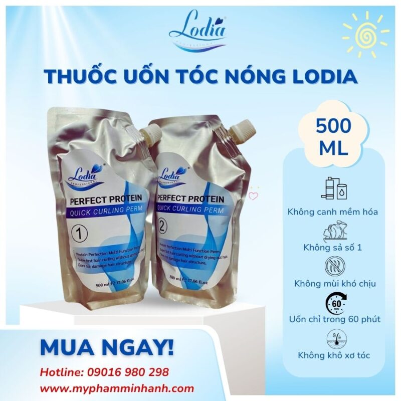 thuốc uốn tóc nóng lodia