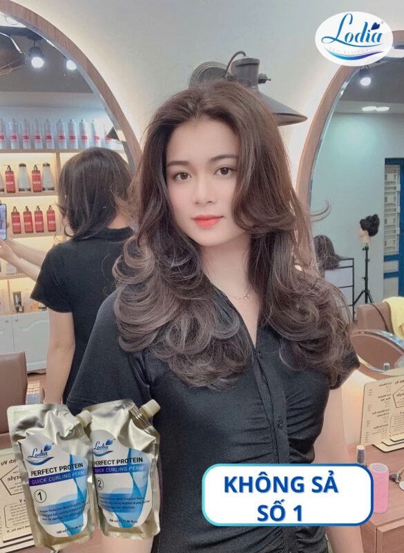 thuốc uốn tóc sóng lơi tại nhà