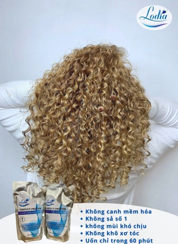 Thuốc uốn tóc xù mì