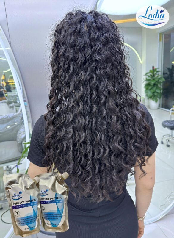 thuốc uốn tóc xù mì tôm