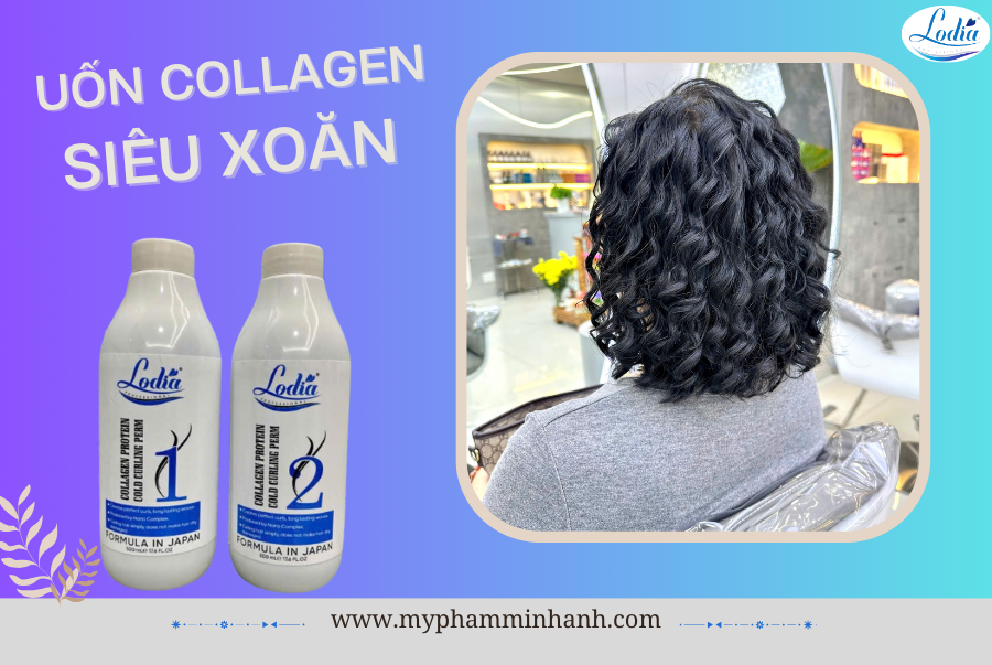 Uốn tóc lạnh không lo khô xơ tóc