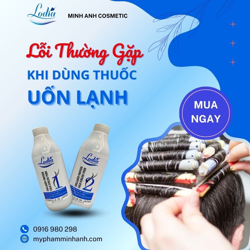 lỗi thường gặp khi uốn lạnh