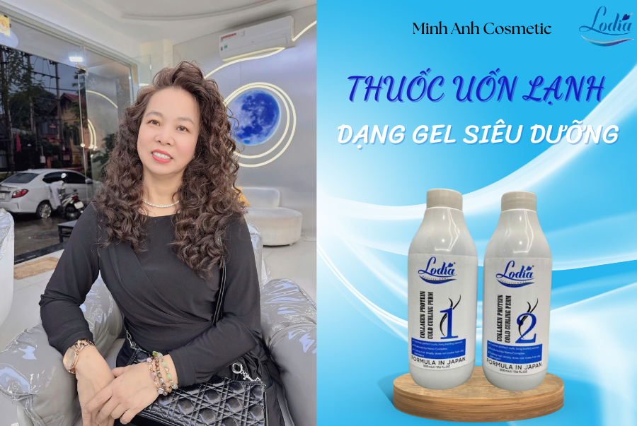 Thươc uốn lạnh dạng Gel siêu dưỡng - siêu xoăn